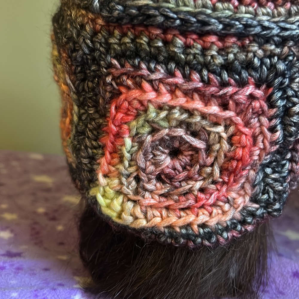 Crochet large bucket hat soft foam acrylic yarn new - Picture 6 of 8